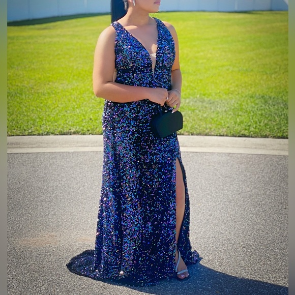 ✨PROM Dress✨ Size:Large - Picture 1 of 7